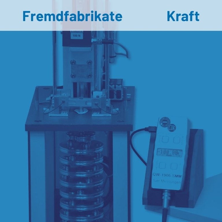 DAkkS akkreditierte Kalibrierung - Kraft