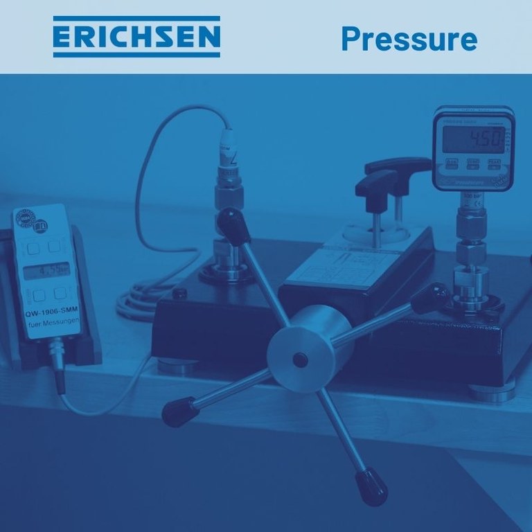 DAkkS accredited calibration - pressure