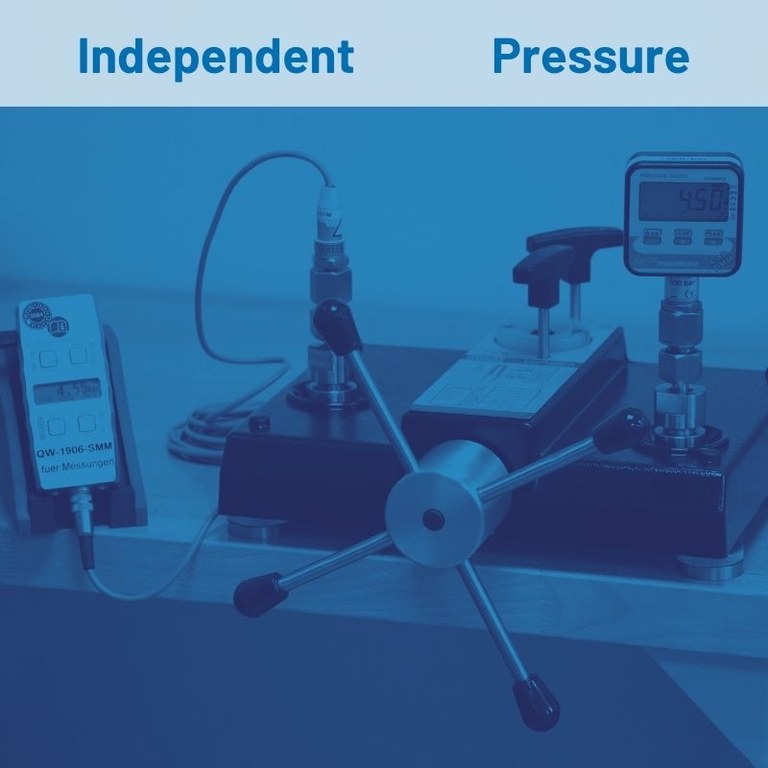 DAkkS accredited calibration - pressure