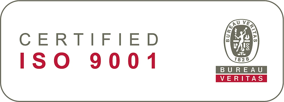 Certified ISO 9001